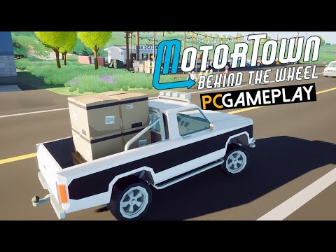 Gameplay de Motor Town: Behind The Wheel