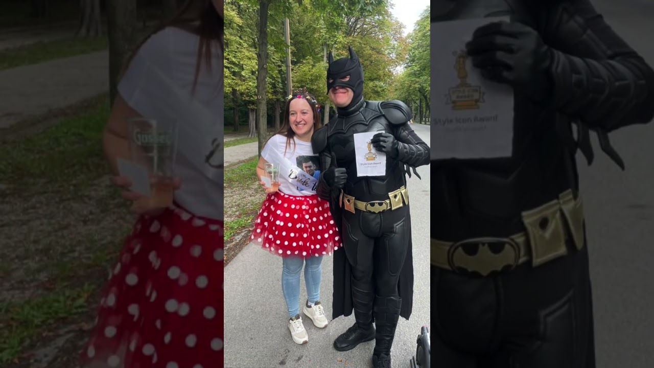 Batman of Vienna – Style Icon Award 🦇✨  #halloween