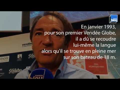 HISTOIRES DU VENDEE GLOBE | Le jour où Bertrand de Broc se recoud la langue