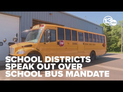 Local districts concerned about electric school bus mandate