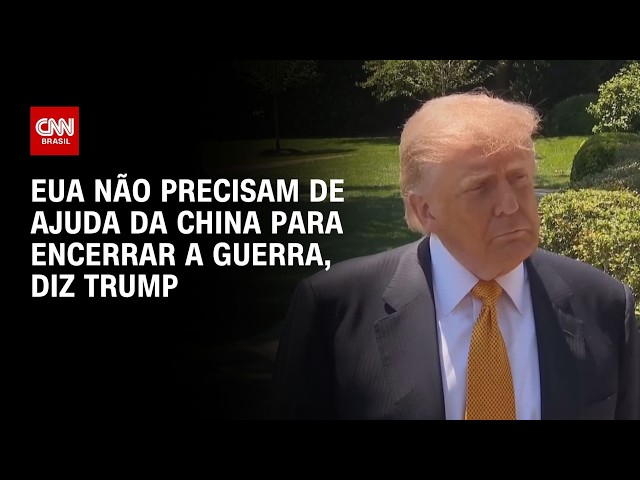 Trump diz não precisar da ajuda de Xi Jinping para lidar com o Irã | HORA H