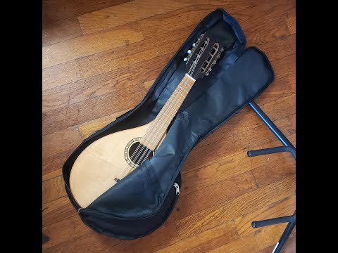 Mandolin, Handmade Spanish-Style Flat Top, All Solid Wood, Luthier Setup Video W/Gig Bag image 25