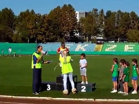 Sava Đorđević proglašenje pobednika 2012 50m prepone zemun