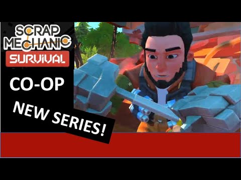 New Co-Op Survival Series in Scrap Mechanic with YouTuber Staynz