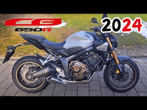 2024 Honda CB650R Fresh Delivery | First Impressions | Walkaround | Exhaust Sound