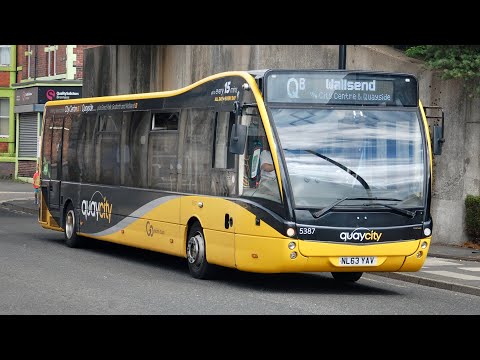 New Route: Go North East 5387 (NL63YAV) Optare Versa/V1170