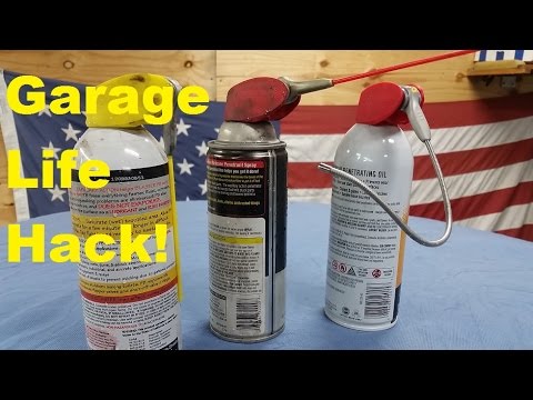 Garage Life Hack! Penetrating oil WD-40 PB-Blaster Liquid Wrench