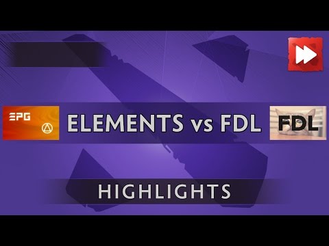 Elements Pro Gaming vs Friendship, Dedication, Love - The Boston Major 2016 - Dota Highlights