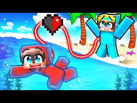 Minecraft but we SHARE ONE HEALTH BAR…