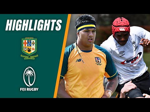 Australian Schoolboys XV v Fiji Schoolboys | Extended Highlights
