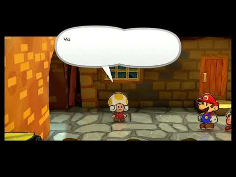 Paper Mario The Thousand Year Door Switch part 3 Contact Lense