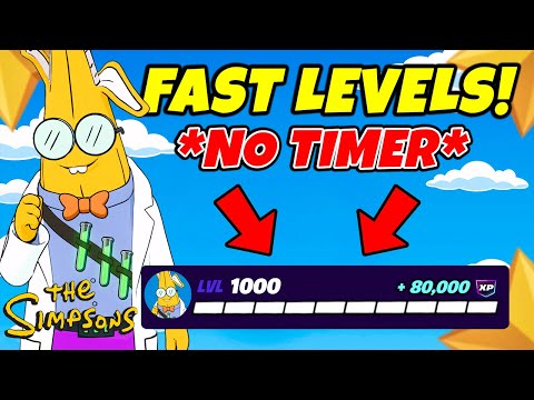 NO TIMER Fortnite XP MAP to LEVEL UP FAST in Chapter 7 (Earn XP)