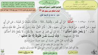 صورة شرح الجامع الكبير سنن الترمذي : ماجاء في كراهية العزل - الحديث 1162 || ماهر ياسين الفحل