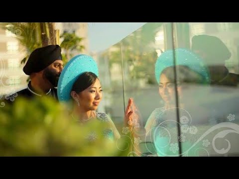 2015 - 07 | Beach Palace Cancun Sikh Wedding Video | Lana & Sanji | Cancun, Mexico
