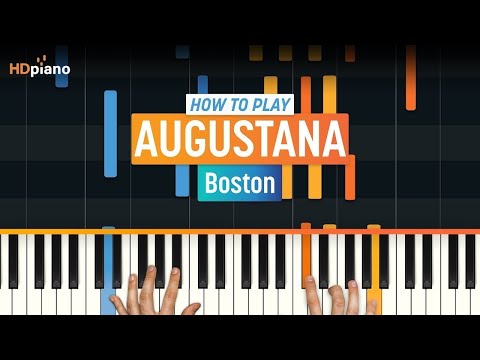 Boston - Augustana piano tutorial