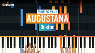 Piano Tutorial for &quot;Boston&quot; by Augustana | HDpiano (Part 1)
