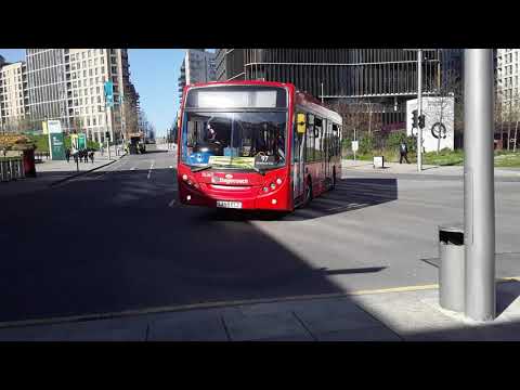 Enviro 200 Stagecoach London (ELBG 36069) 36369 LX59ECZ Route 97 Arriving at Stratford International