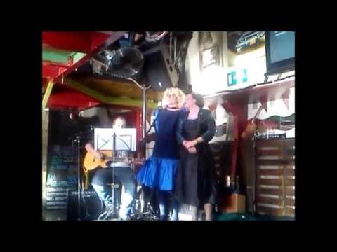 Pat and Babs at the Tamesis Dock 19th April 2015