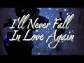 I'll Never Fall In Love Again | Tom Jones Karaoke (Key of D)