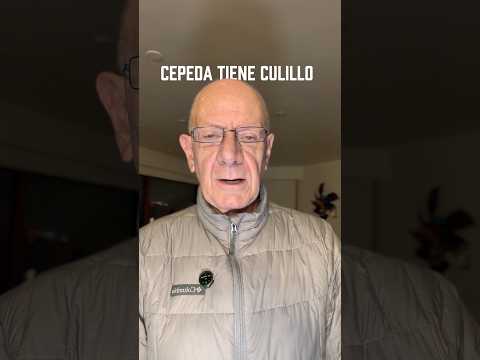 El zurdo está asustado.