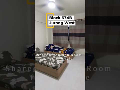 674B Jurong West Street 65, 674B Jurong West Street 65, Boon Lay / Jurong / Tuas, Room Rental, 200 sqft, HDB Flat For Rent, by Gina Lim, 500254812 - PropertyGuru.com.sg