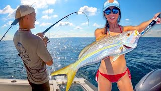 FLAG Yellowtail and Monster Mangrove Snapper |St Pete Offshore Fishing
