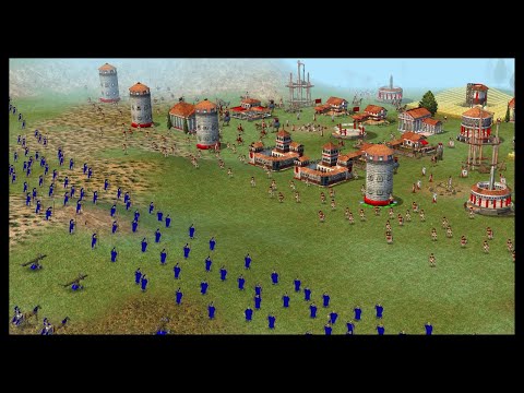 EMPIRE EARTH: BRONZE AGE EPOCH - 1 VS 1 HARD COMPUTER
