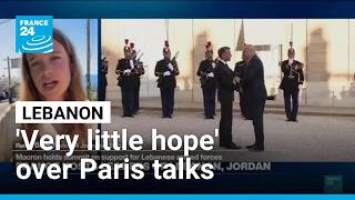 Lebanon's president seeks Paris backing amid war fatigue, occupation of southern territory