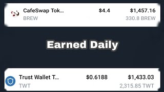 How To Earn TWT & BREW Token Daily 2021