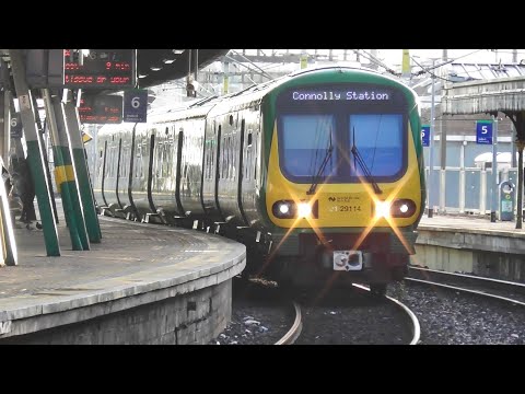 Irish Rail 29000 Class Commuter Train 29114 - Connolly Station, Dublin