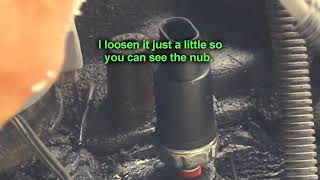 Replace Oil Sending Unit, '96 Dodge Van 360 engine, B3500