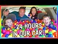 24 HOURS OF LIVING IN OUR CAR! | OVERNIGHT CHALLENGE | We Are The Davises