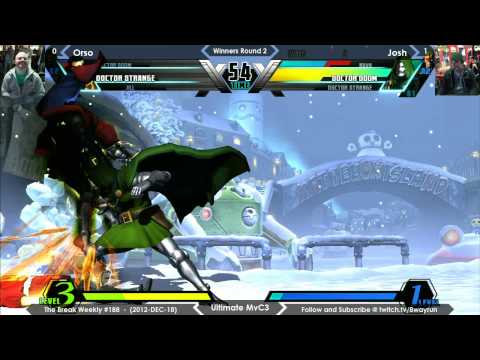 The Break #188   UMvC3 W1   Orso VS Josh
