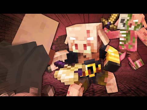 Piglin Life 11 - Zombified Piglin, Final Fight | Minecraft Animation