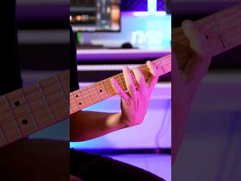 Salto de cordas para INICIANTE na guitarra. #shorts #guitar #musica