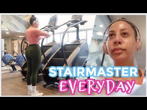 Doing The Stairmaster EVERYDAY // Weight Loss Vlog