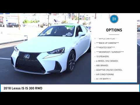 LAX SuperStore 2018 Lexus IS PL1843