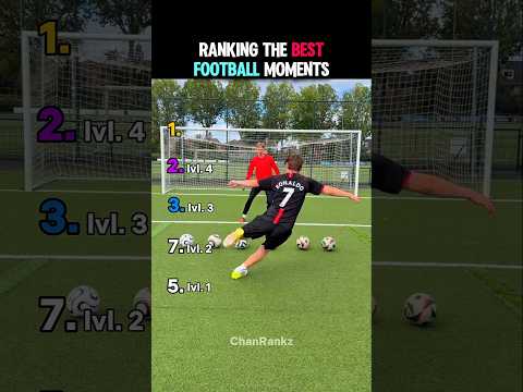 Ranking The Best FootBall Moments #shorts