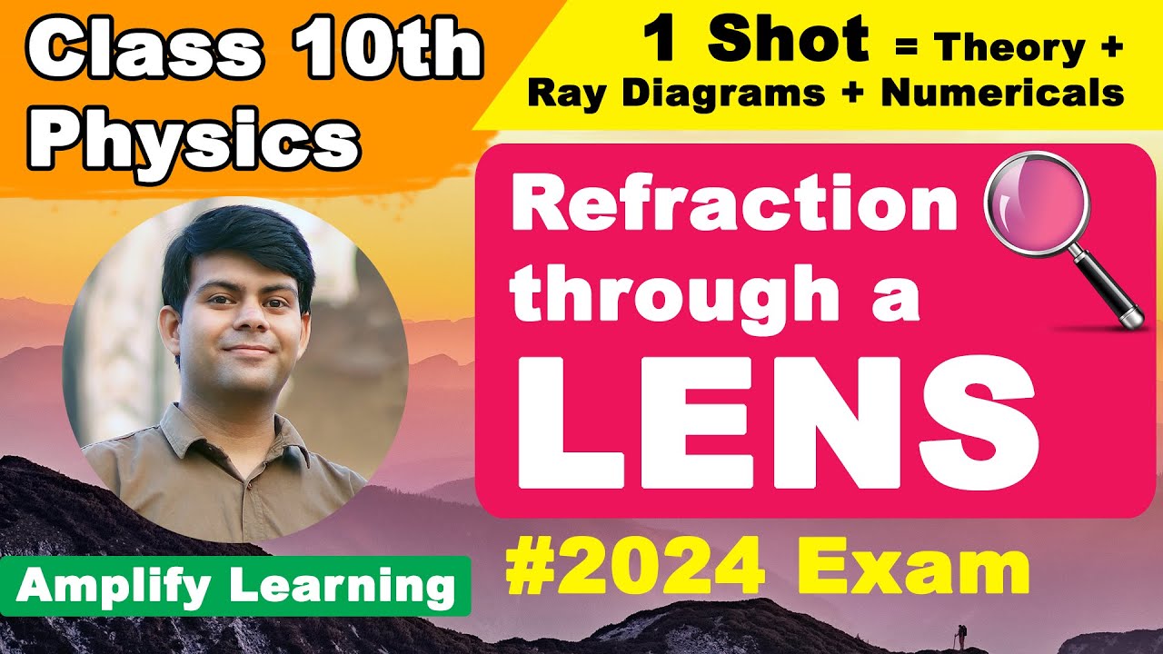 Refraction through a Lens | 1 Shot | Physics Class 10