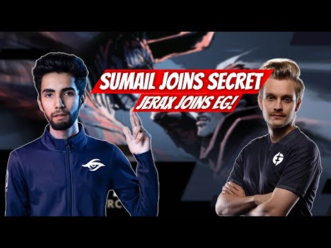Sumail Joins Team Secret, jerAx joins Evil Geniuses, Massive Roster update!