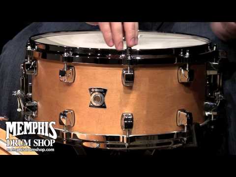 Yamaha 14 x 6.5 Sensitive Series Maple Snare Drum - Vintage Natural