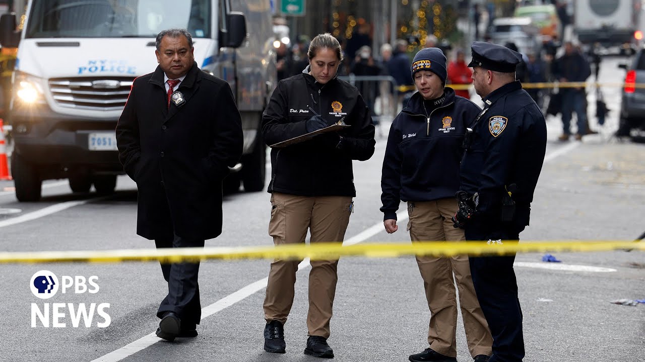 WATCH LIVE: NYPD holds briefing after UnitedHealthcare CEO shot and killed in NYC