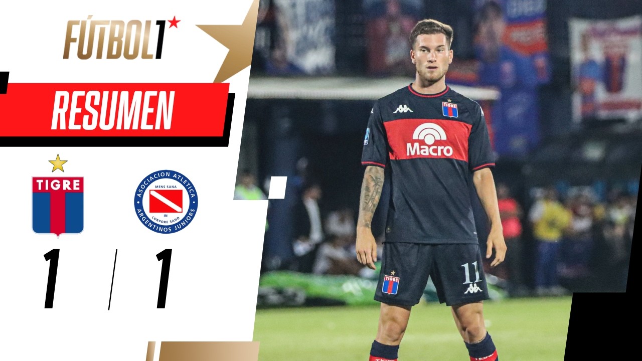 LA HISTORIA DEL EMPATE ENTRE TIGRE Y ARGENTINOS JUNIORS | ESPN Fútbol 1 | Fecha 11