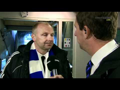 Blåvitt vs Peking: Intervjuer inför, under och efter matchen