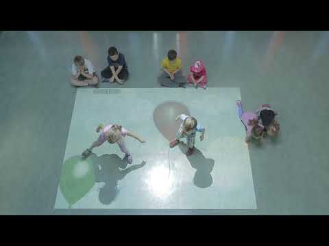 Interactive Floor Magic Carpet GCC - Bursting balloons 2