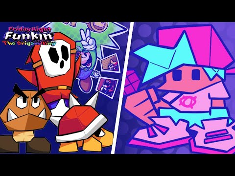 Friday Night Funkin' VS The Origami King | Demo | FNF Mod