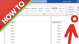 How to Start Numbering on Page 3 in Word