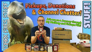 Pickups, Donations & Channel Chatter - Going through my Retro Gaming & Retro Computing Haul!