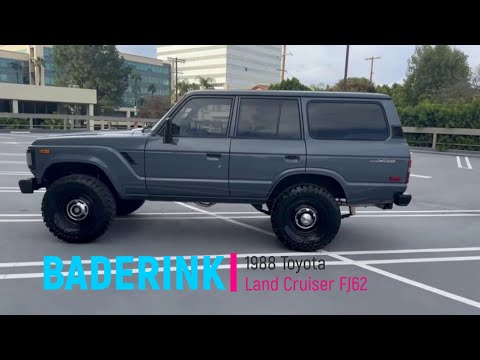 1988 Toyota Land Cruiser FJ62 #60series #fj #landcruiser