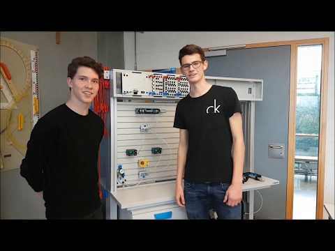 Schüler als Lehrer - Pneumatikanlage 5/2 Wegeventil